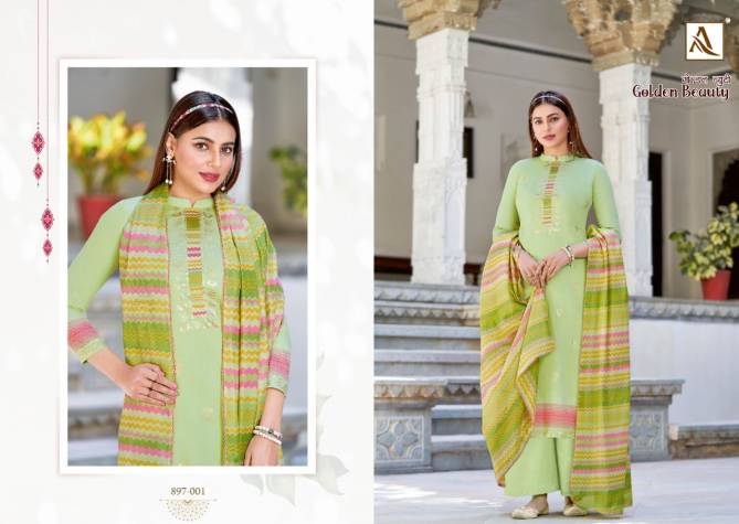 Alok Golden Beauty Casual Daily Wear Jam Cotton Printed Designer Dress Material Collection